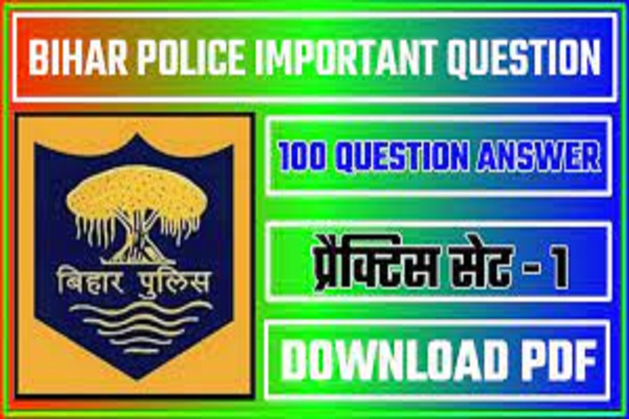 CSBC Bihar Police Constable Model Practice Set - CSBC बिहार पुलिस कांस्टेबल मॉडल अभ्यास सेट PDF Download, Bihar Police Constable Model Question Paper Practice Set.