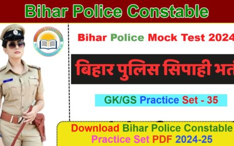 Download Bihar Police Constable Practice Set PDF 2024-25